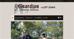 Desktop Screenshot of guardianshooting.com